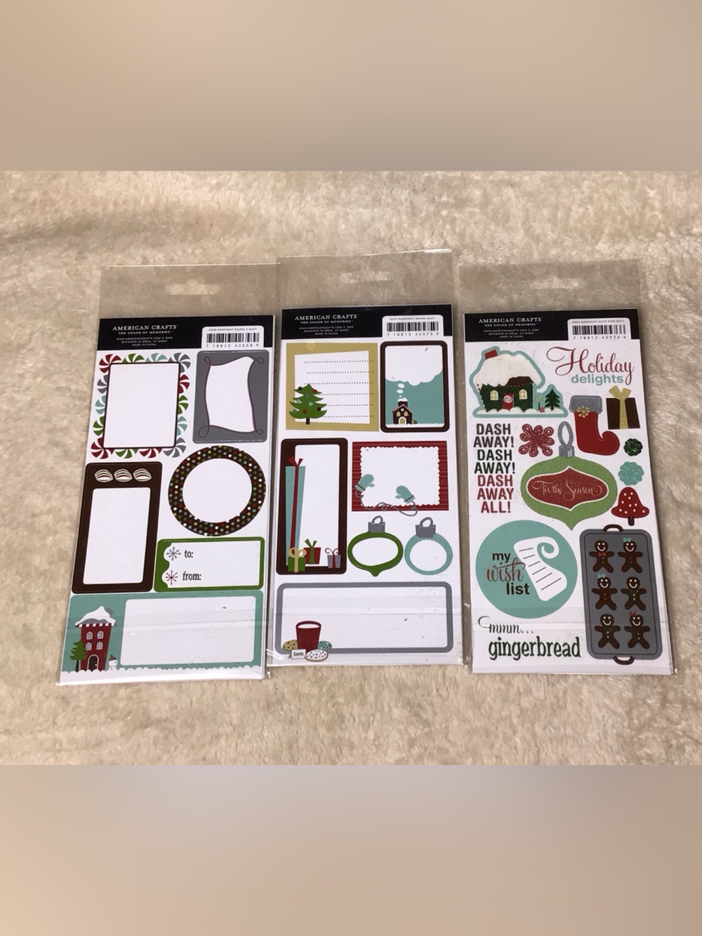 Assorted Christmas Sticker Packs - Picture 3 of 3